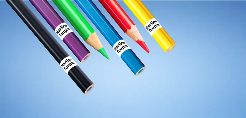 Pencil labels