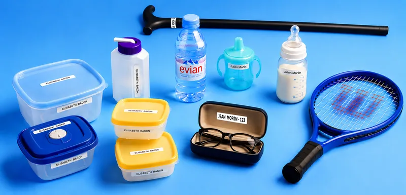 Personal Items labels